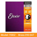 Acoustic Guitar Strings: 80/20 Bronze with NANOWEB Coating, Long - lasting Bright Tone, Comfortable Feel, Medium 13 - 56