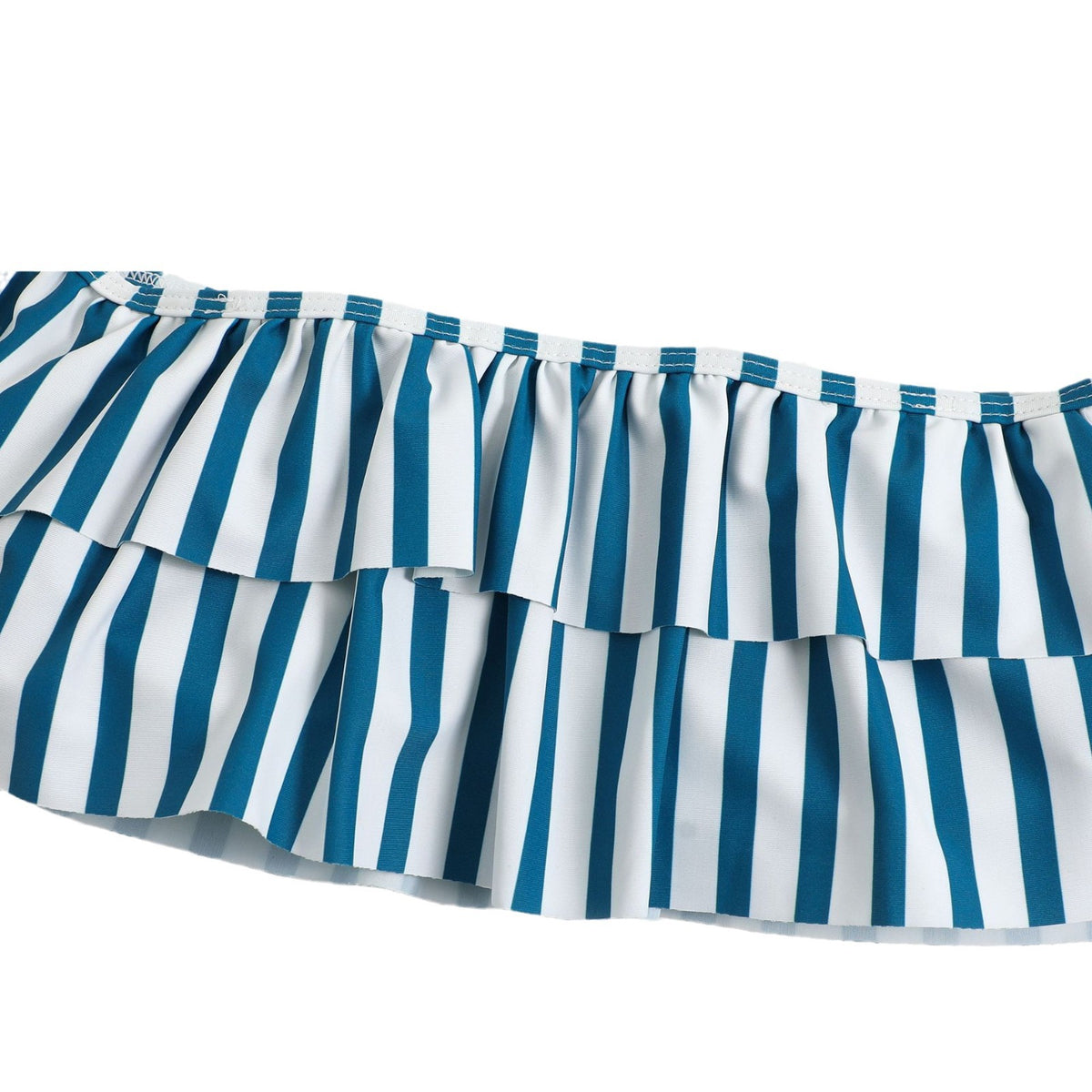 Stripe Bikini Set with Tie Strings for Women, Two-Piece Swimsuit