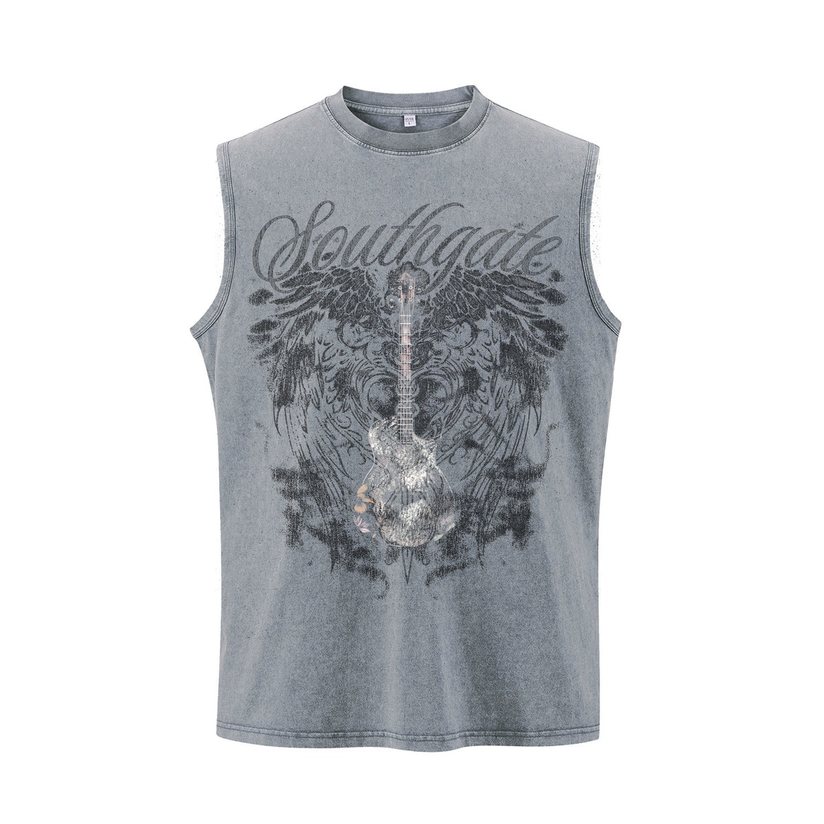 Guitar wing printed vest