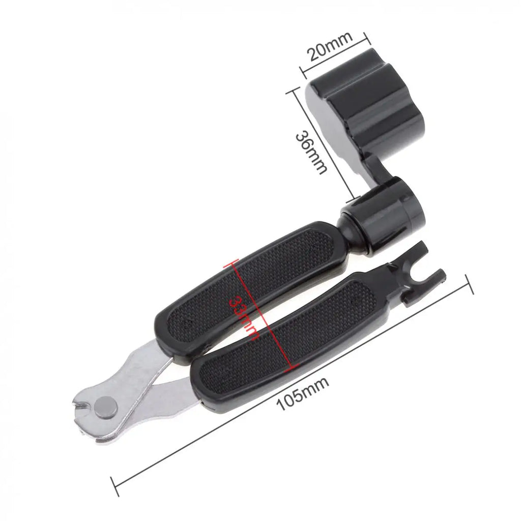 3 in 1 Guitar Peg String Winder + String Pin Puller + String Cutter Guitar Tool Set  Multifunction Guitar Accessories